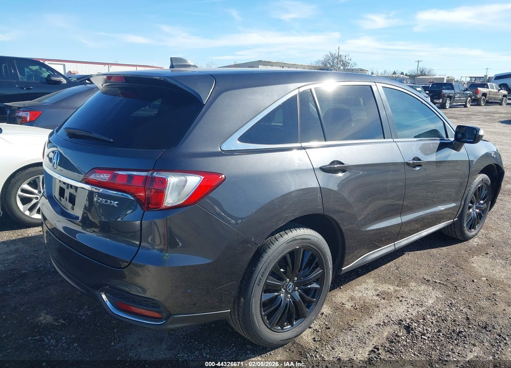 2016 ACURA RDX TECHNOLOGY   WATCH PLUS PACKAGES/TECHNOLOGY PACKAGE VIN: 5J8TB3H52GL002237