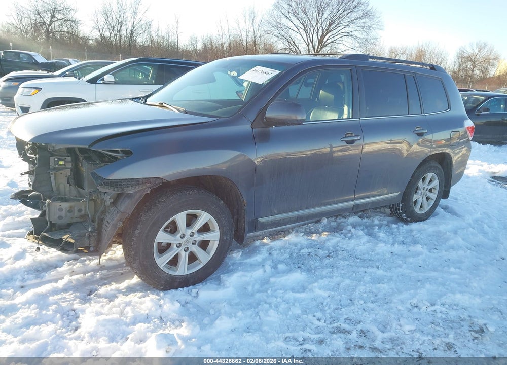 2013 TOYOTA HIGHLANDER SE V6 VIN: 5TDBK3EH0DS199587