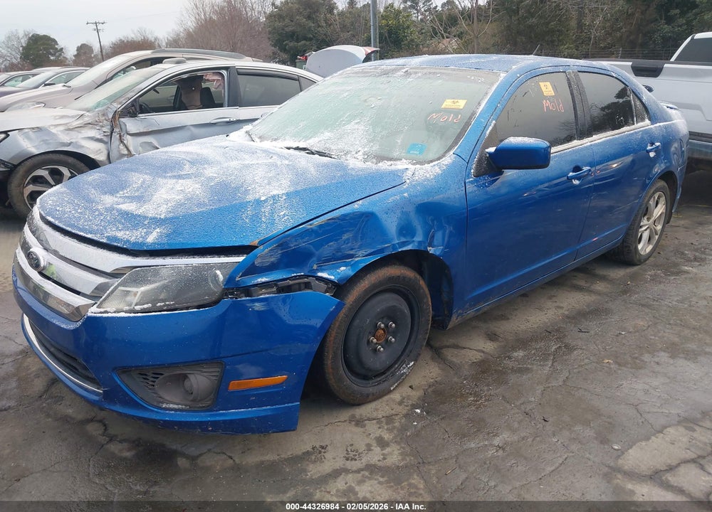 2012 FORD FUSION SE VIN: 3FAHP0HA2CR299173