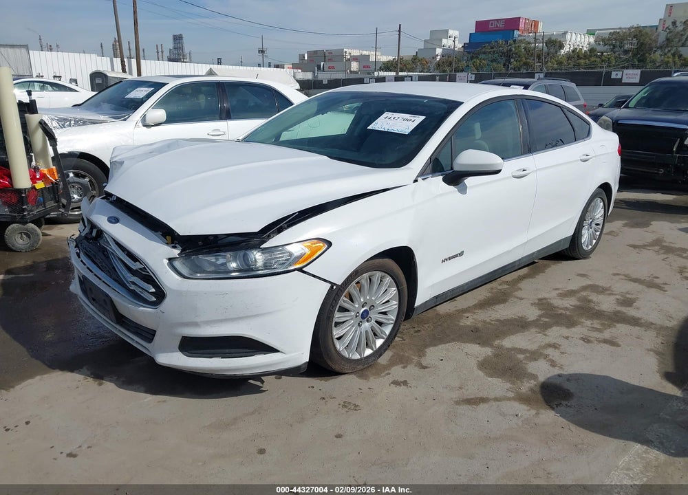 2016 FORD FUSION HYBRID S VIN: 3FA6P0UU1GR234618