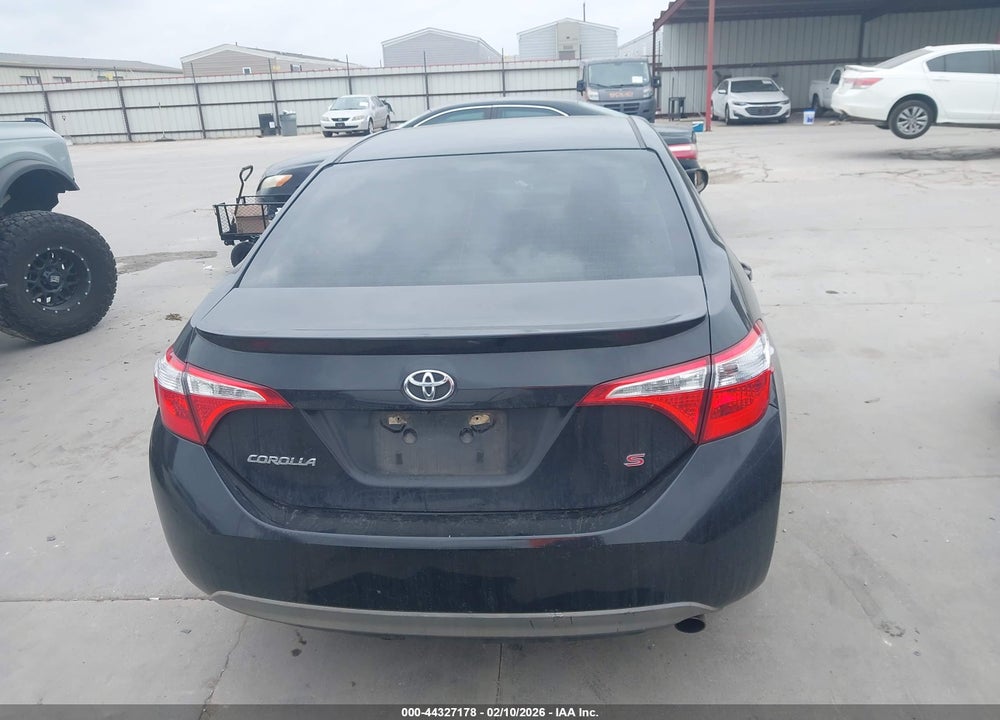2015 TOYOTA COROLLA S PLUS VIN: 5YFBURHE2FP293836