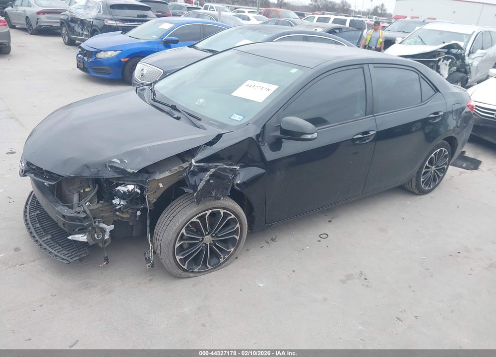 2015 TOYOTA COROLLA S PLUS VIN: 5YFBURHE2FP293836