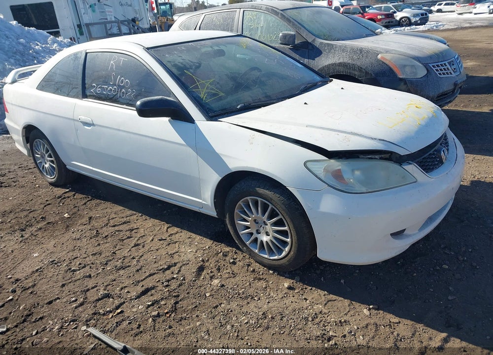 2005 HONDA CIVIC LX VIN: 1HGEM22545L073152