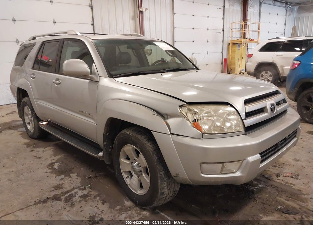 2004 TOYOTA 4RUNNER LIMITED V8 VIN: JTEBT17R940042033