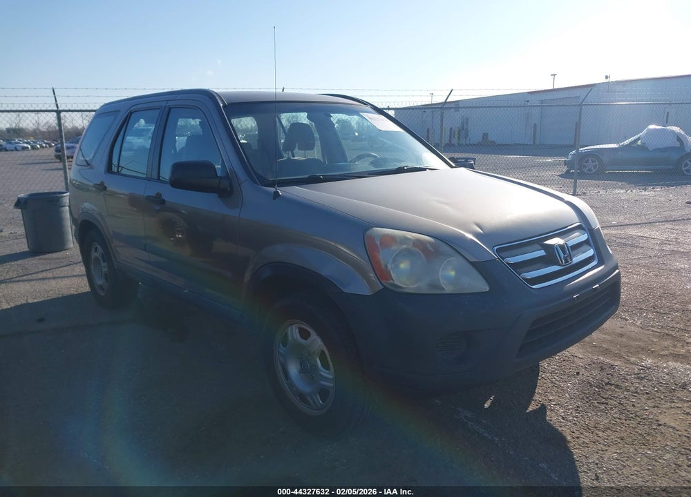 2005 HONDA CR-V LX VIN: SHSRD78595U344092