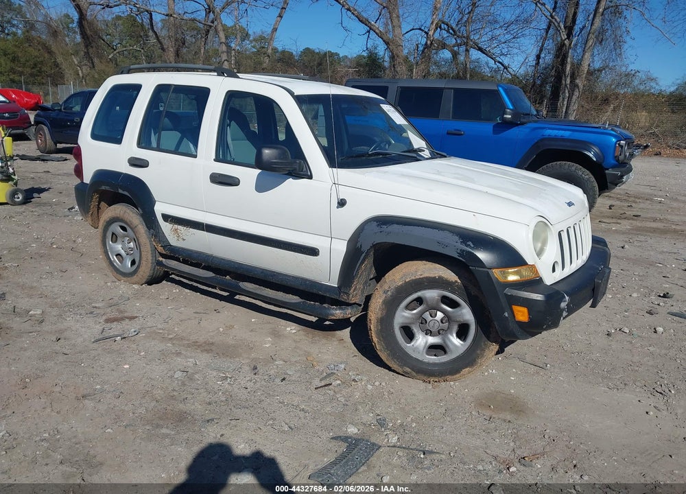 2005 JEEP LIBERTY SPORT VIN: 1J4GK48KX5W654329