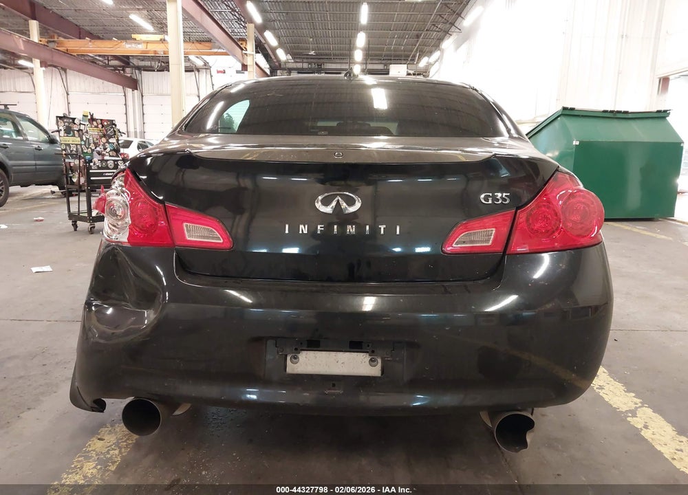 2008 INFINITI G35 JOURNEY VIN: JNKBV61E08M201049