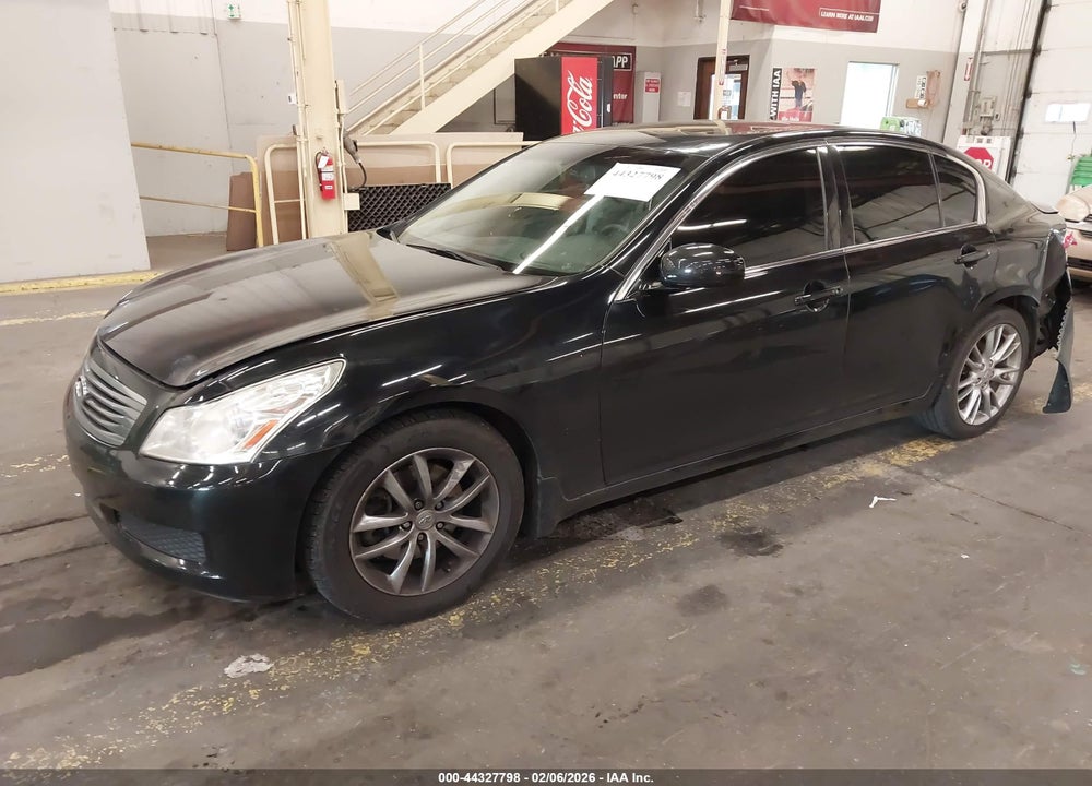 2008 INFINITI G35 JOURNEY VIN: JNKBV61E08M201049