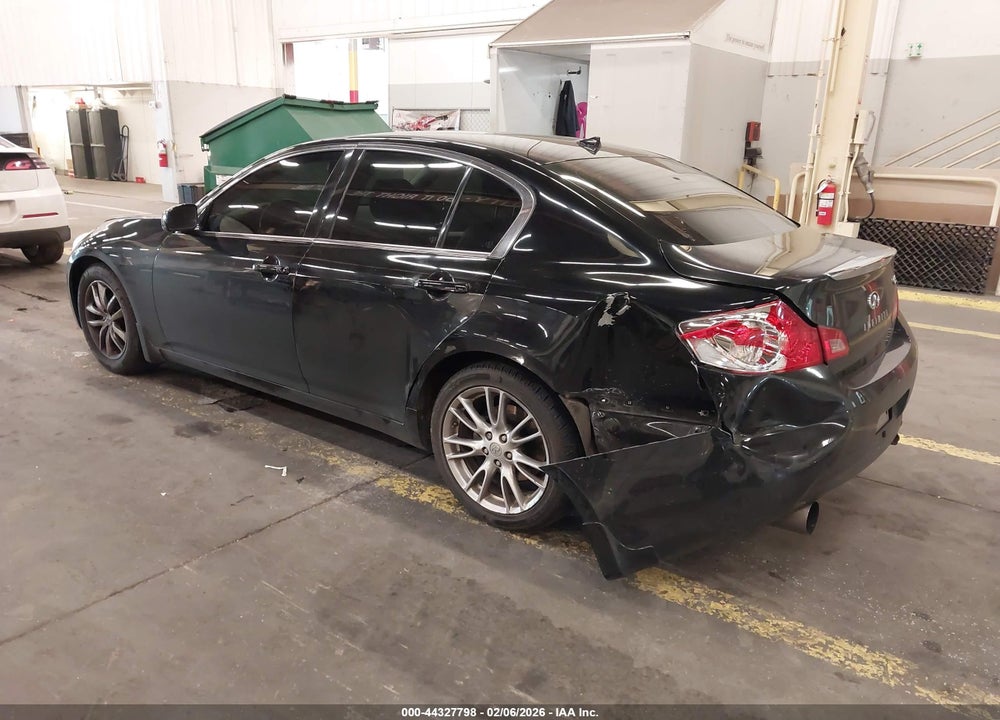2008 INFINITI G35 JOURNEY VIN: JNKBV61E08M201049