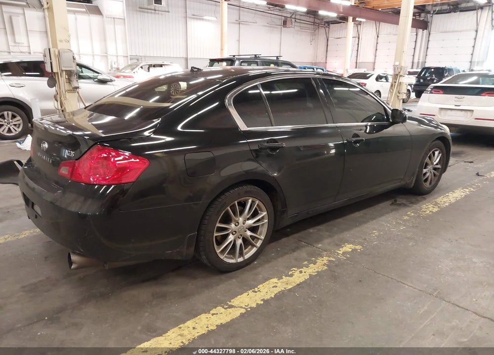 2008 INFINITI G35 JOURNEY VIN: JNKBV61E08M201049