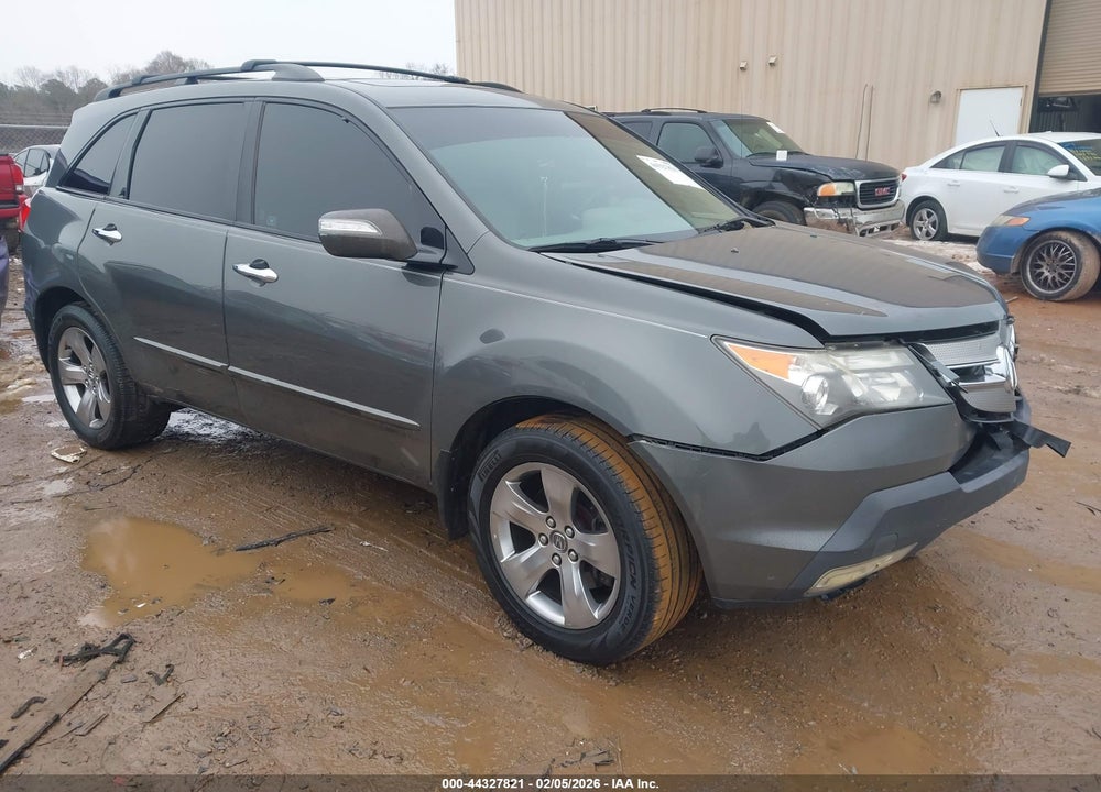 2007 ACURA MDX SPORT PACKAGE VIN: 2HNYD28507H504325
