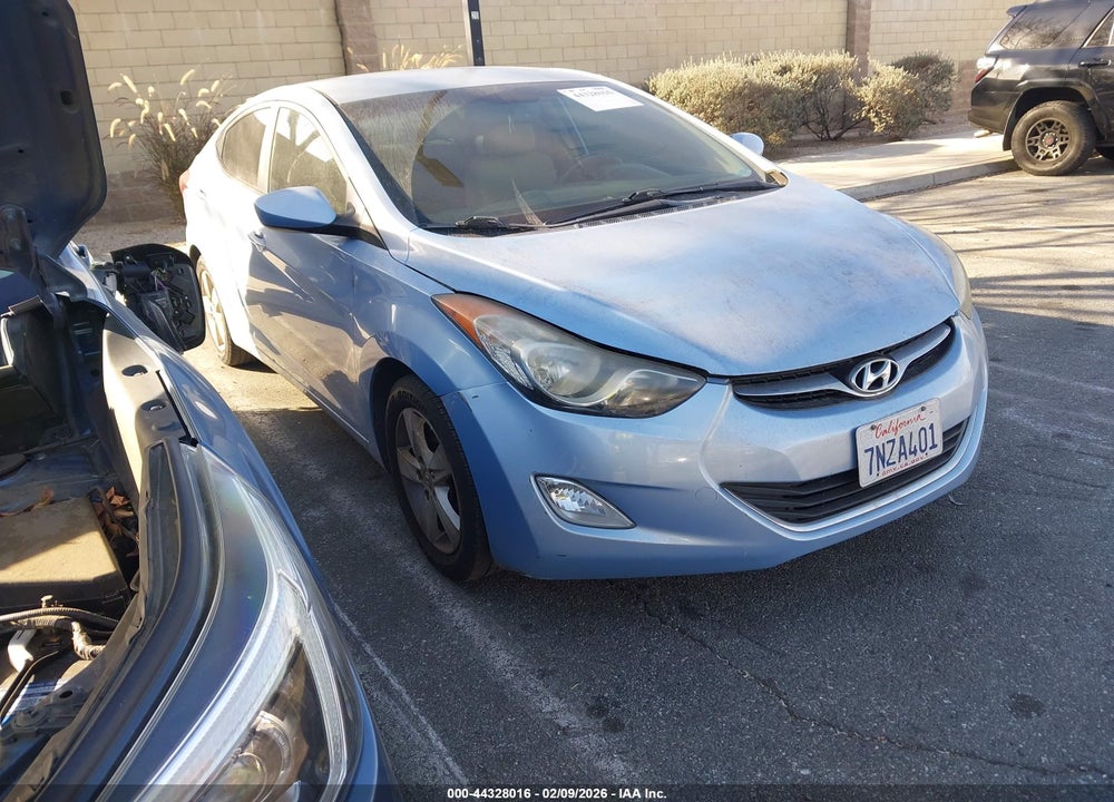 2013 HYUNDAI ELANTRA GLS VIN: KMHDH4AE9DU795085