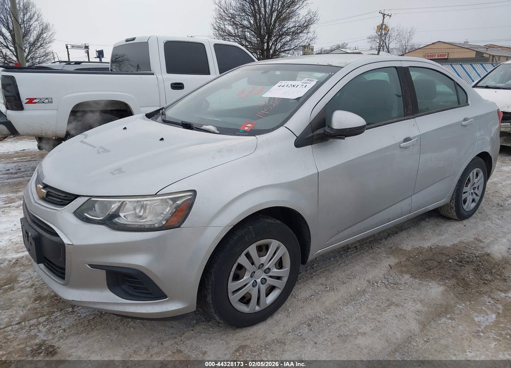 2017 CHEVROLET SONIC LS AUTO VIN: 1G1JB5SH4H4145215