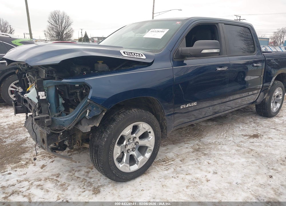 2020 RAM 1500 BIG HORN  4X4 5'7 BOX VIN: 1C6SRFFTXLN286344