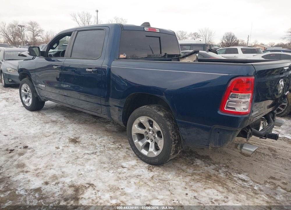 2020 RAM 1500 BIG HORN  4X4 5'7 BOX VIN: 1C6SRFFTXLN286344