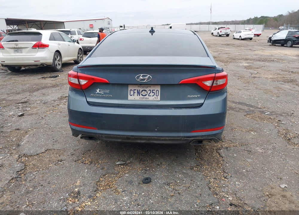 2016 HYUNDAI SONATA SPORT VIN: 5NPE34AF0GH417364