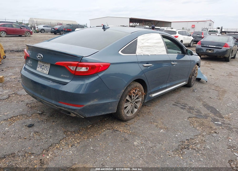 2016 HYUNDAI SONATA SPORT VIN: 5NPE34AF0GH417364