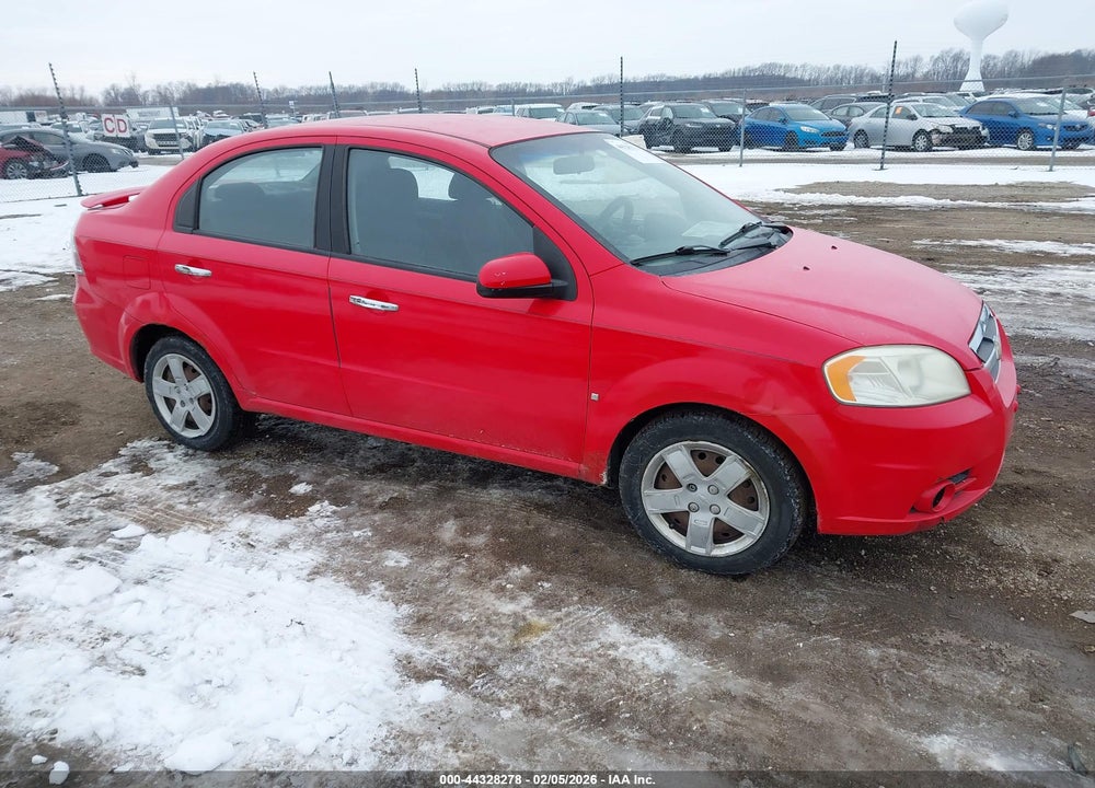 2009 CHEVROLET AVEO LT VIN: KL1TG56E99B310701