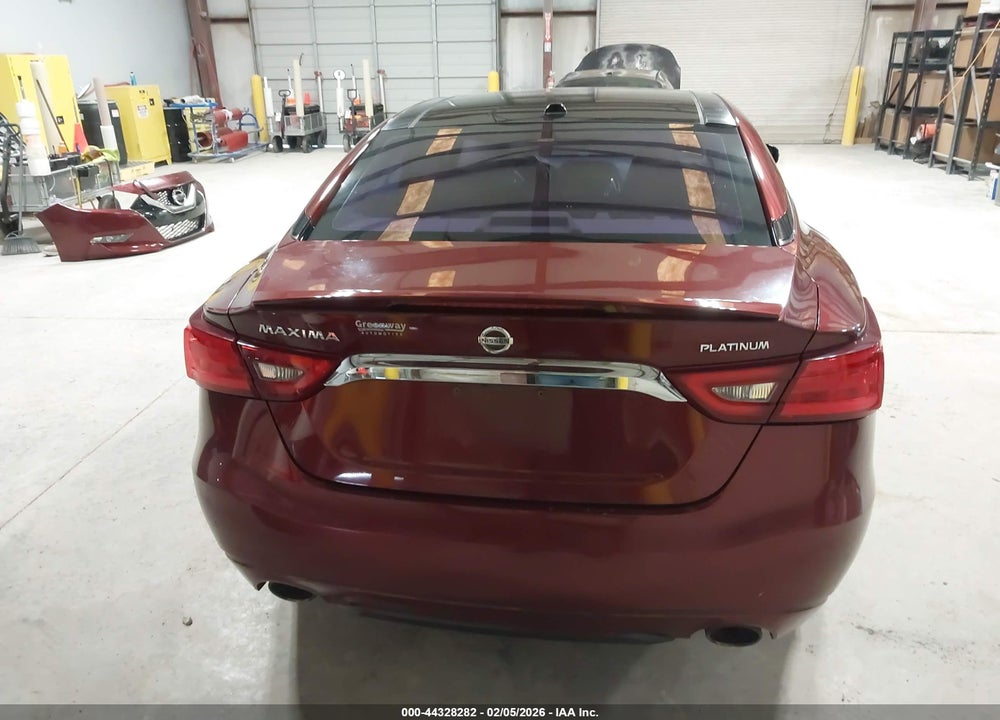 2016 NISSAN MAXIMA 3.5 PLATINUM VIN: 1N4AA6AP0GC399121
