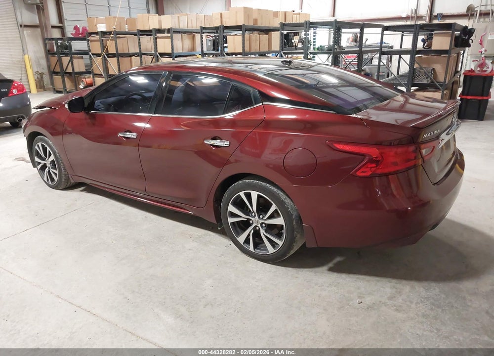 2016 NISSAN MAXIMA 3.5 PLATINUM VIN: 1N4AA6AP0GC399121