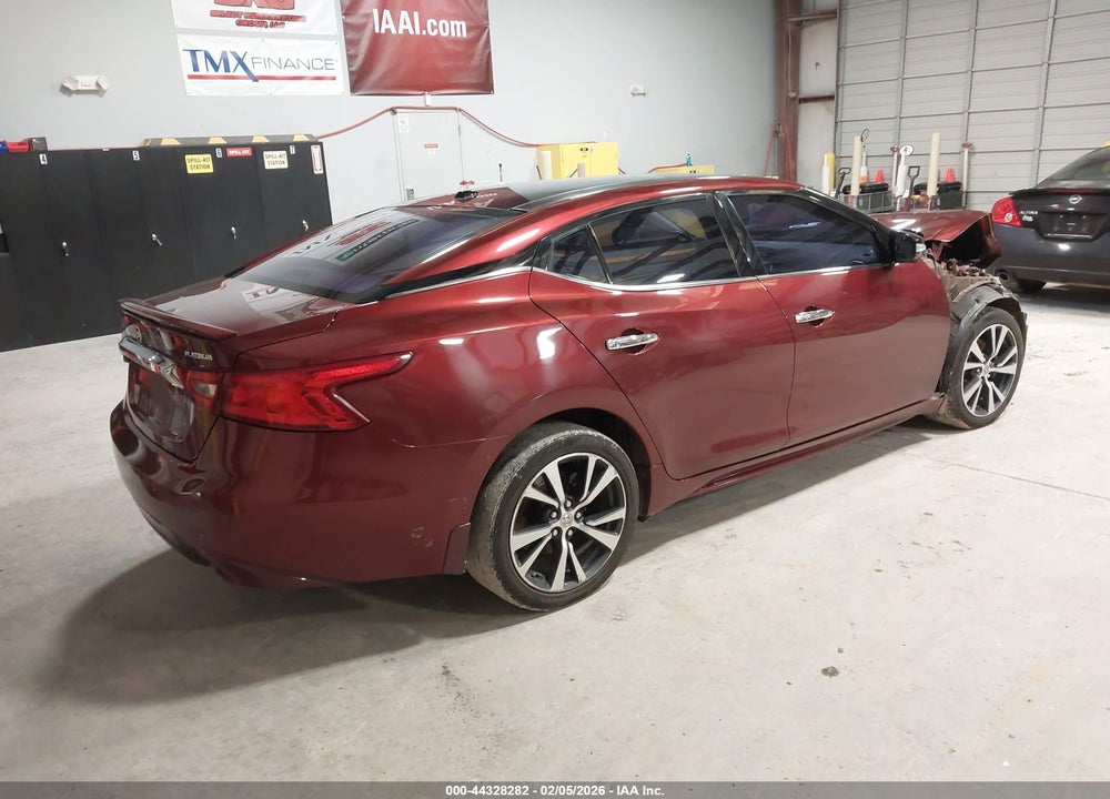 2016 NISSAN MAXIMA 3.5 PLATINUM VIN: 1N4AA6AP0GC399121