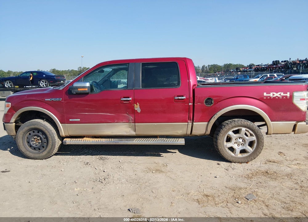 2014 FORD F-150 LARIAT VIN: 1FTFW1ET8EFB93407