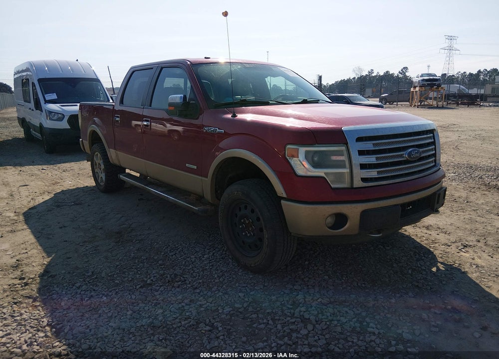 2014 FORD F-150 LARIAT VIN: 1FTFW1ET8EFB93407