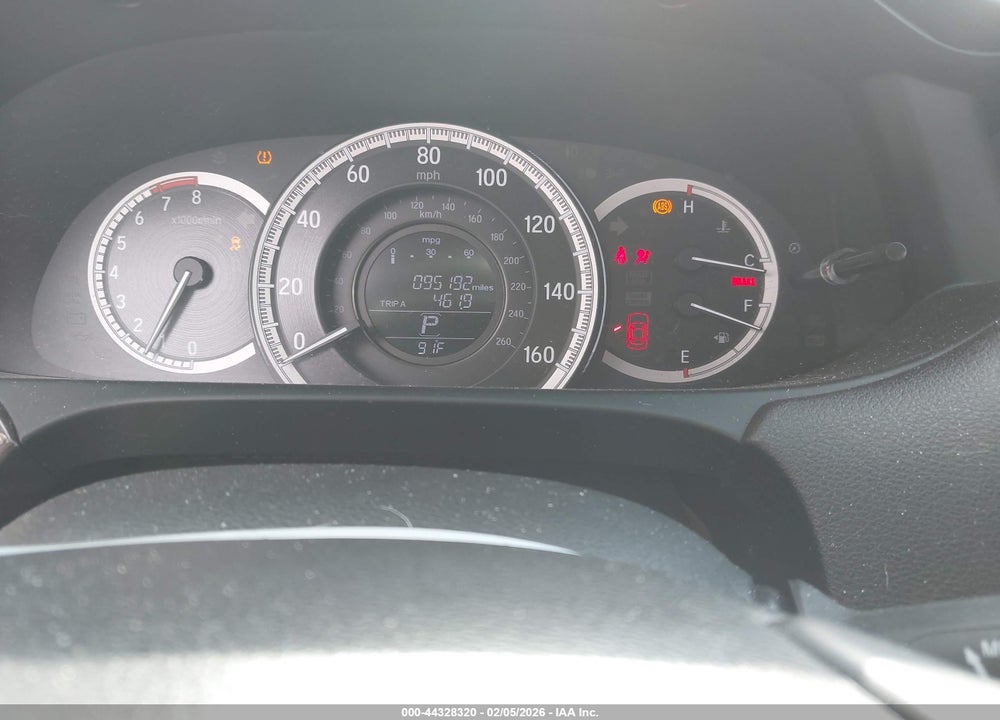 2017 HONDA ACCORD EX-L VIN: 1HGCR2F86HA222206
