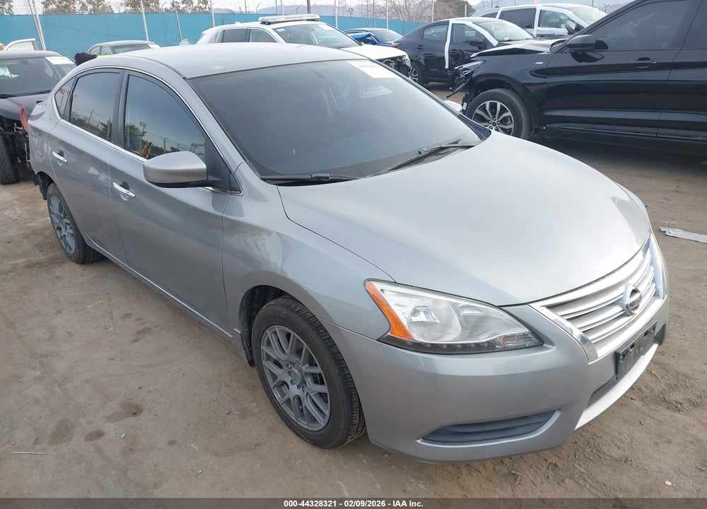 2014 NISSAN SENTRA S VIN: 3N1AB7AP5EY281800