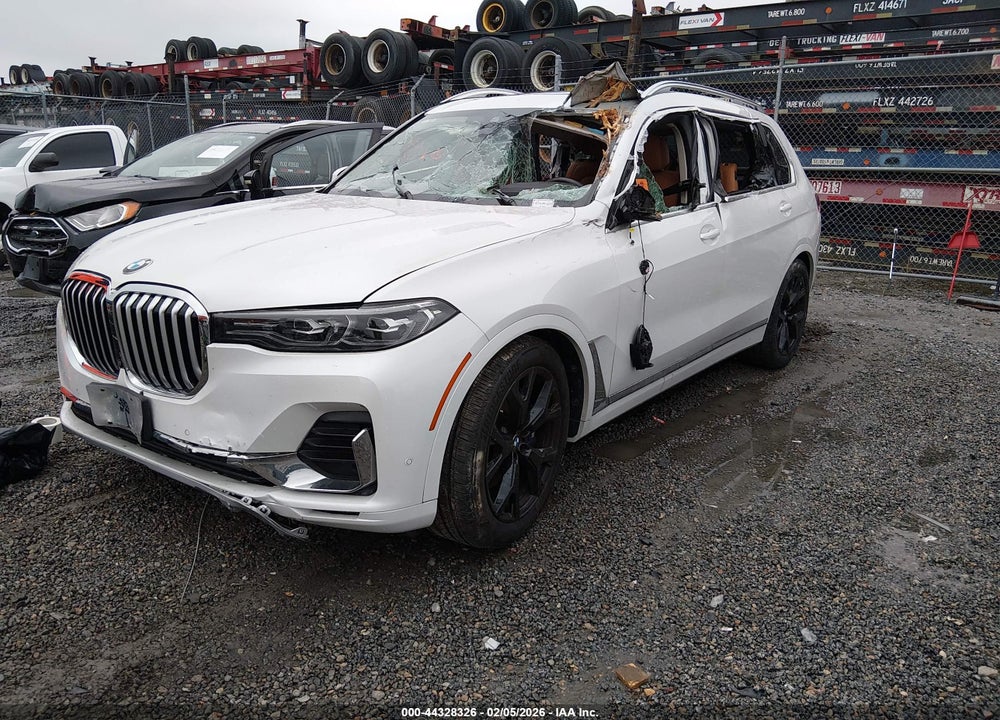 2022 BMW X7 XDRIVE40I VIN: 5UXCW2C00N9K39438