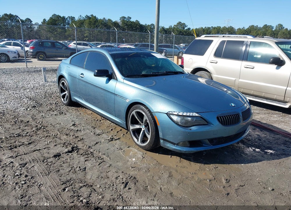 2008 BMW 650I VIN: WBAEA53568CV90011