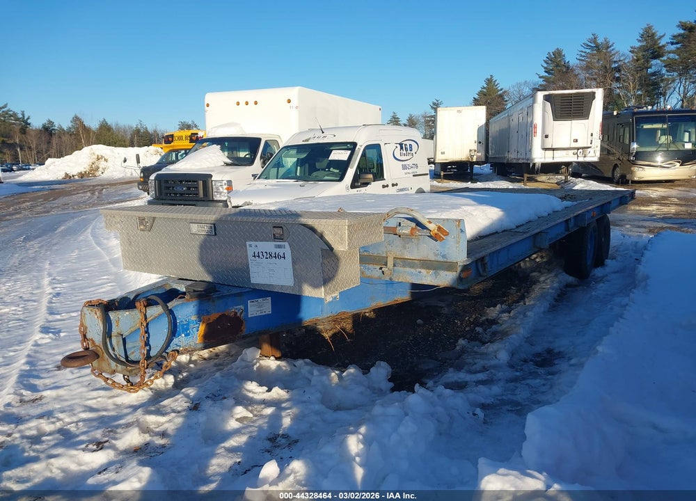 1989 ECONOLINE 20 UTILITY TRAILER VIN: 42EFB2022K1000053