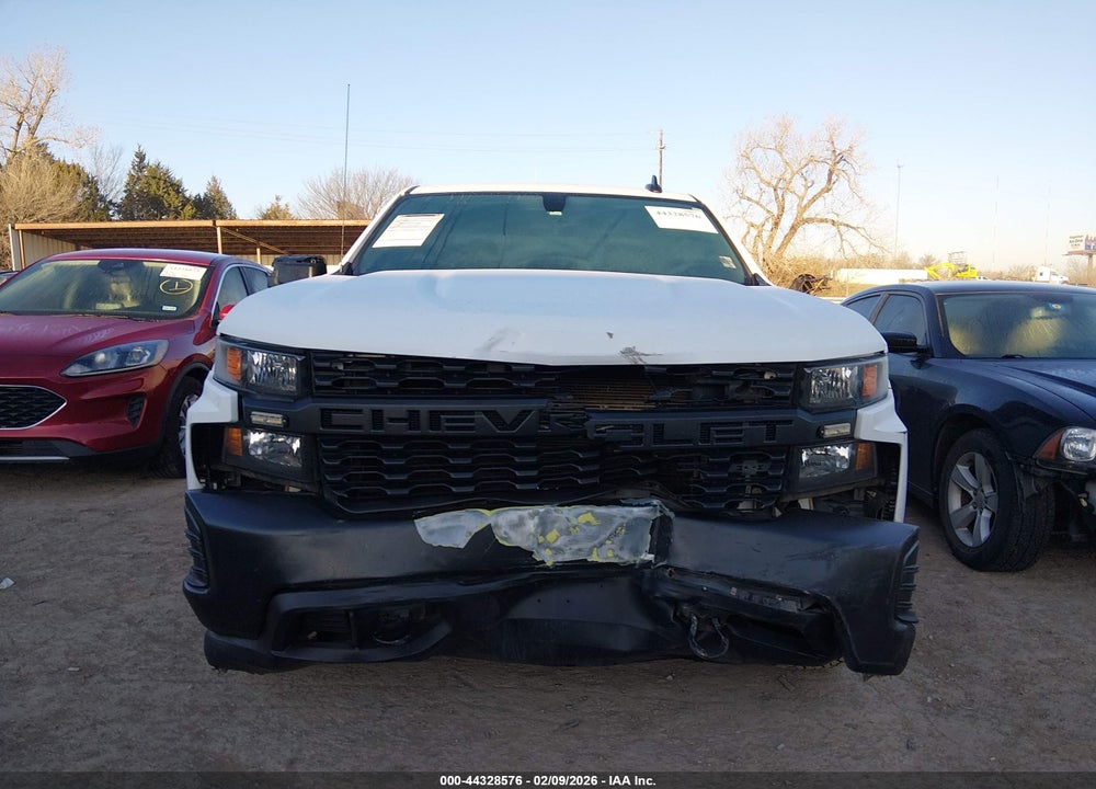 2020 CHEVROLET SILVERADO 1500 4WD  STANDARD BED WT VIN: 1GCUYAEFXLZ235888