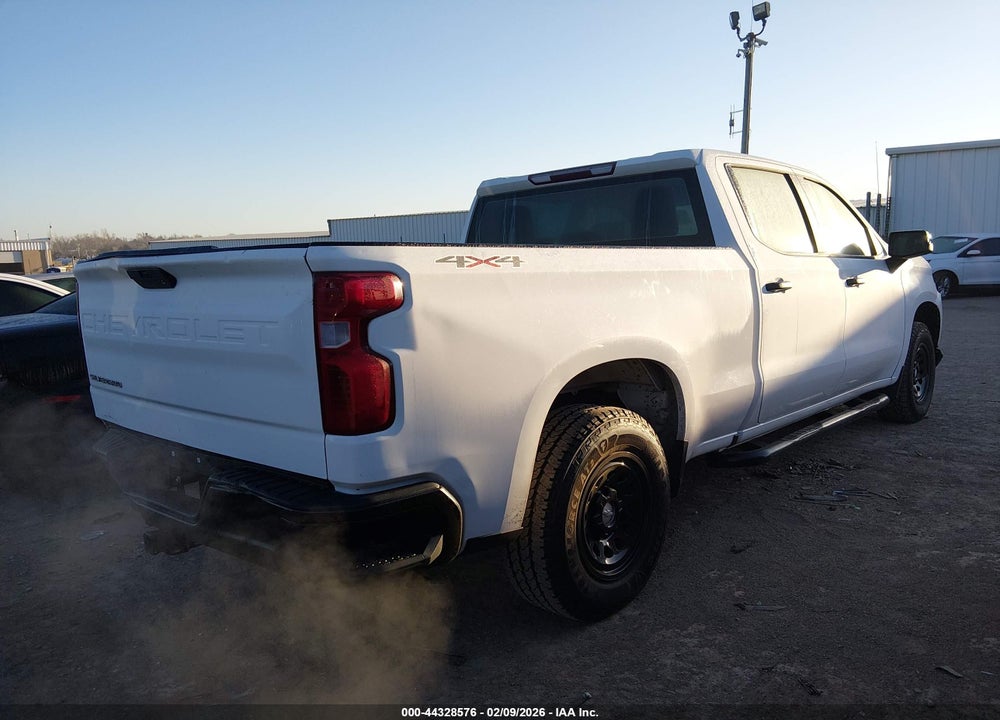 2020 CHEVROLET SILVERADO 1500 4WD  STANDARD BED WT VIN: 1GCUYAEFXLZ235888
