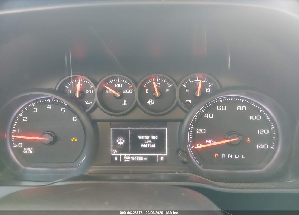 2020 CHEVROLET SILVERADO 1500 4WD  STANDARD BED WT VIN: 1GCUYAEFXLZ235888