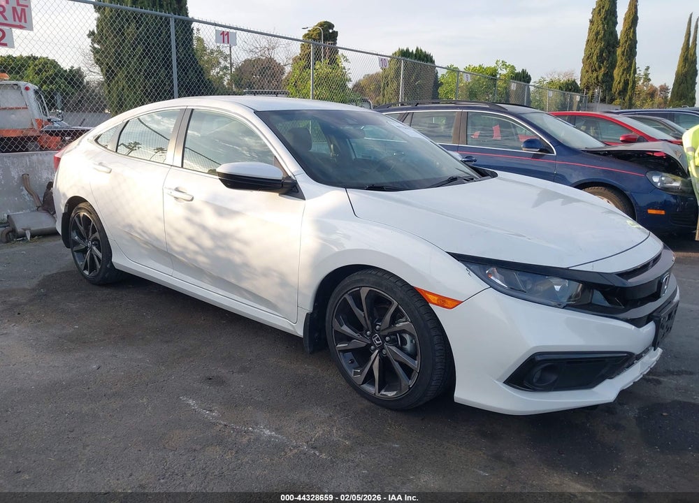 2019 HONDA CIVIC SPORT VIN: 2HGFC2F89KH521843