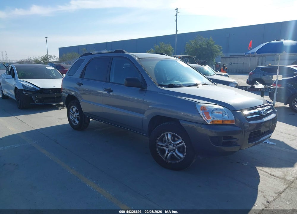 2007 KIA SPORTAGE LX V6 VIN: KNDJF723X77350904