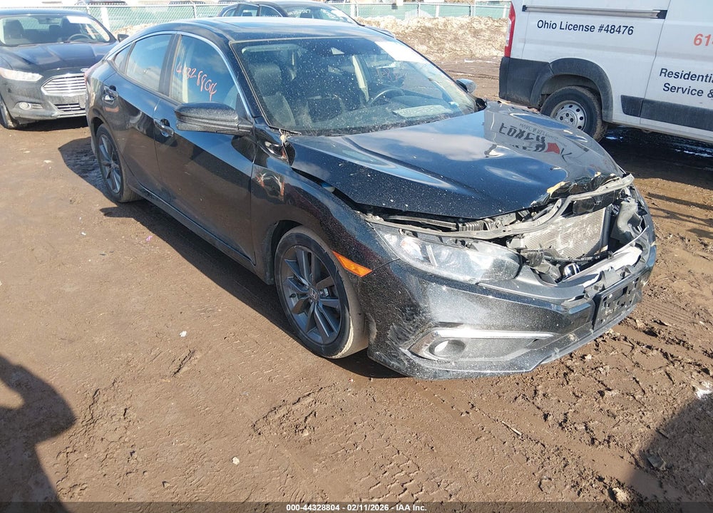 2019 HONDA CIVIC EX VIN: JHMFC1F31KX004754
