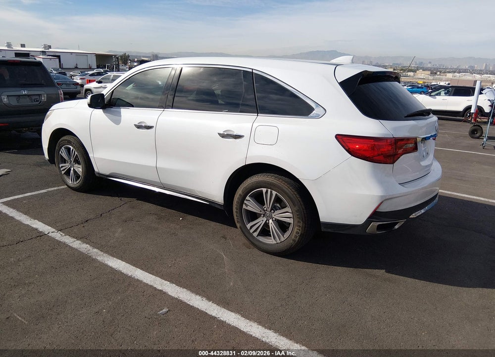 2020 ACURA MDX STANDARD VIN: 5J8YD3H33LL001798