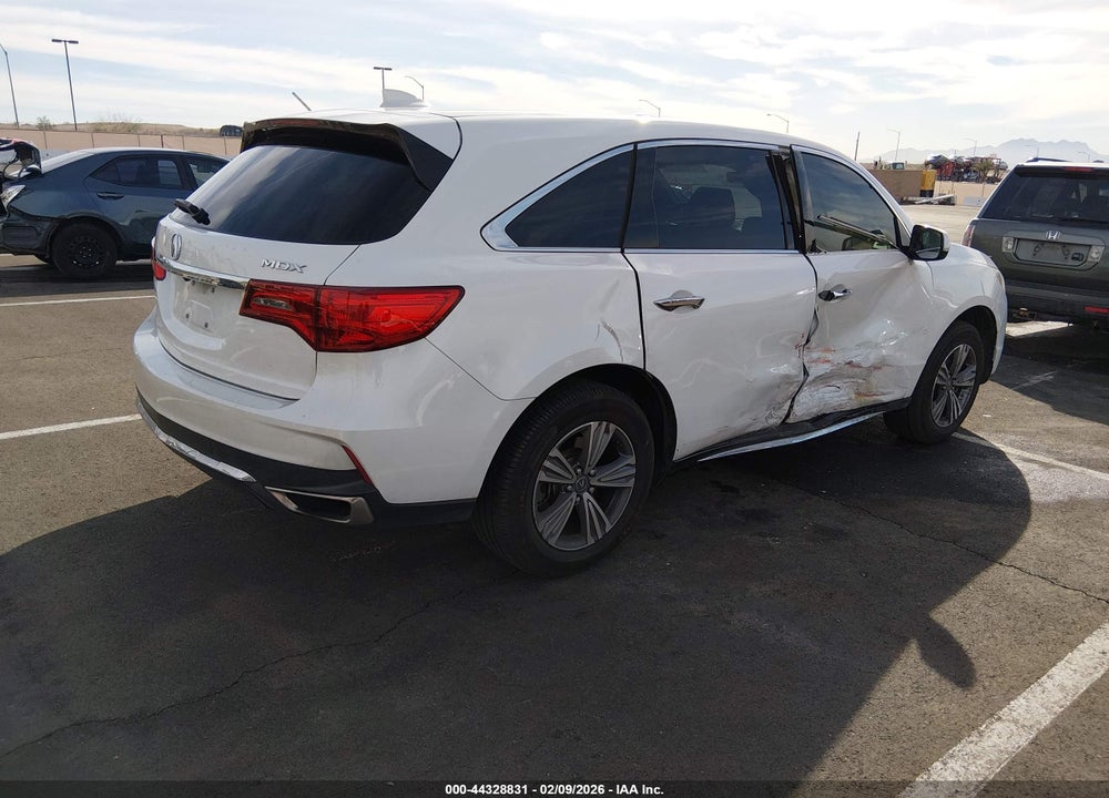 2020 ACURA MDX STANDARD VIN: 5J8YD3H33LL001798