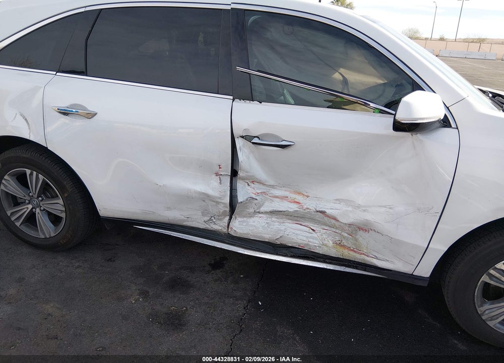 2020 ACURA MDX STANDARD VIN: 5J8YD3H33LL001798
