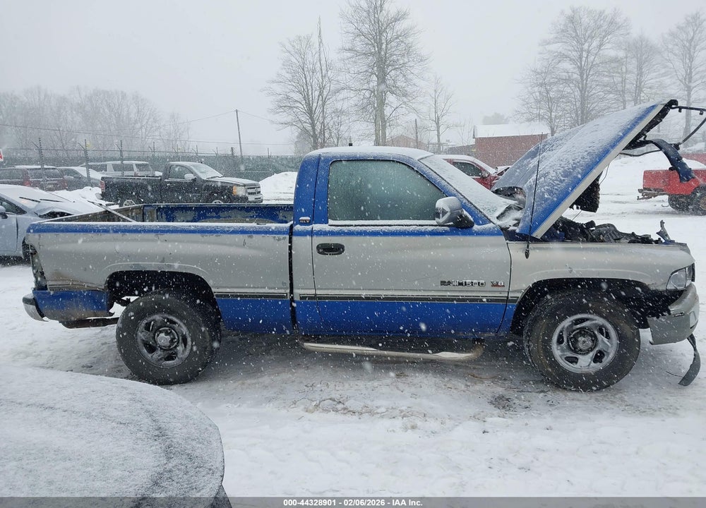 1996 DODGE RAM 1500 VIN: 1B7HC16YXTJ167591