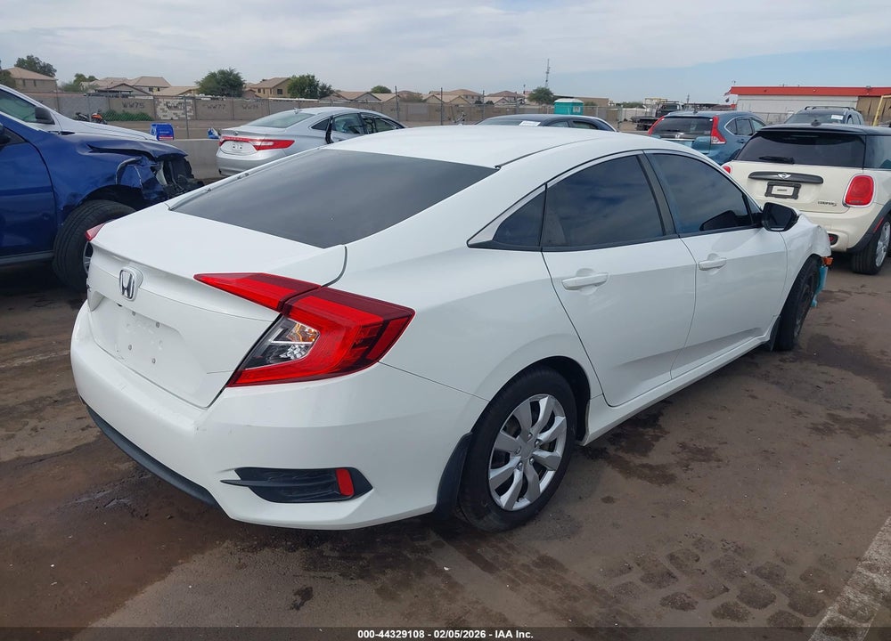 2018 HONDA CIVIC LX VIN: 19XFC2F56JE015577