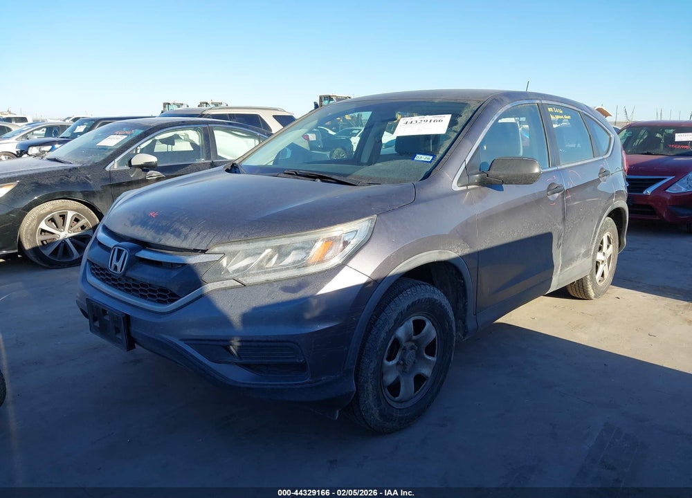 2015 HONDA CR-V LX VIN: 5J6RM3H35FL001044