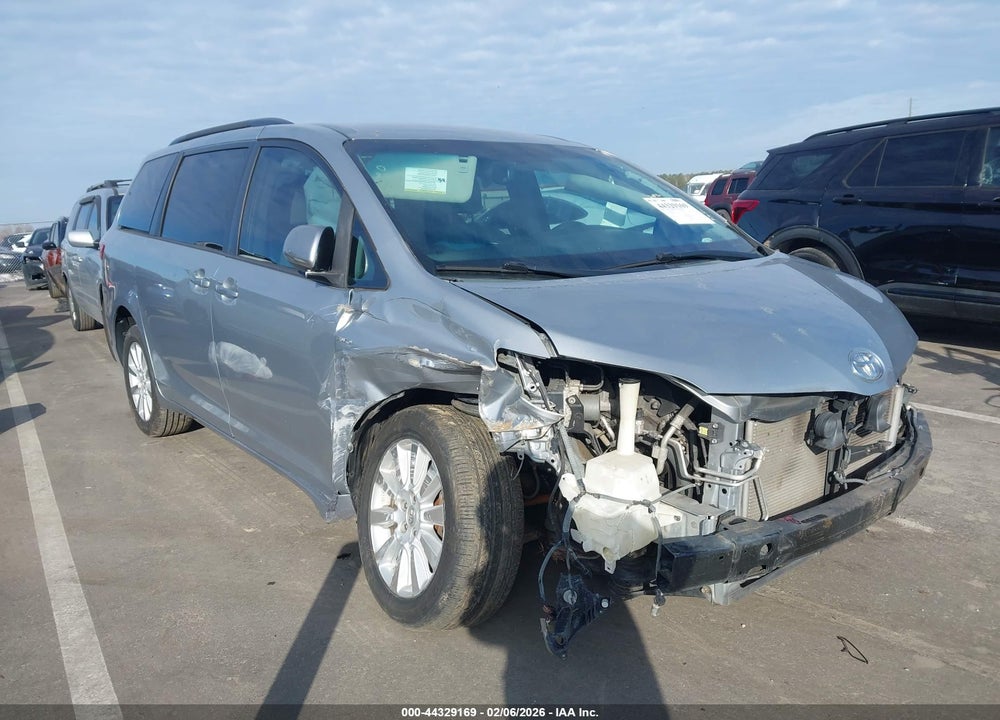 2016 TOYOTA SIENNA LE 7 PASSENGER VIN: 5TDJK3DC0GS128590