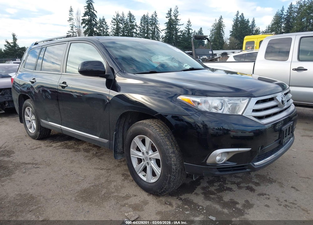 2013 TOYOTA HIGHLANDER SE V6 VIN: 5TDBK3EH6DS249750