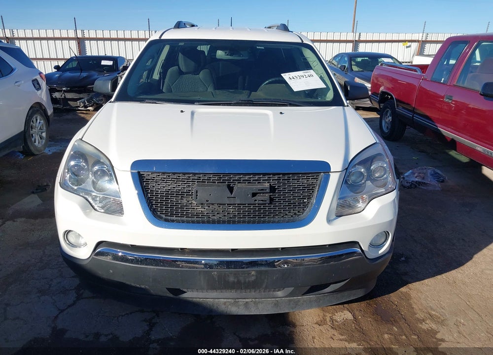 2012 GMC ACADIA SLE VIN: 1GKKRPED6CJ310871