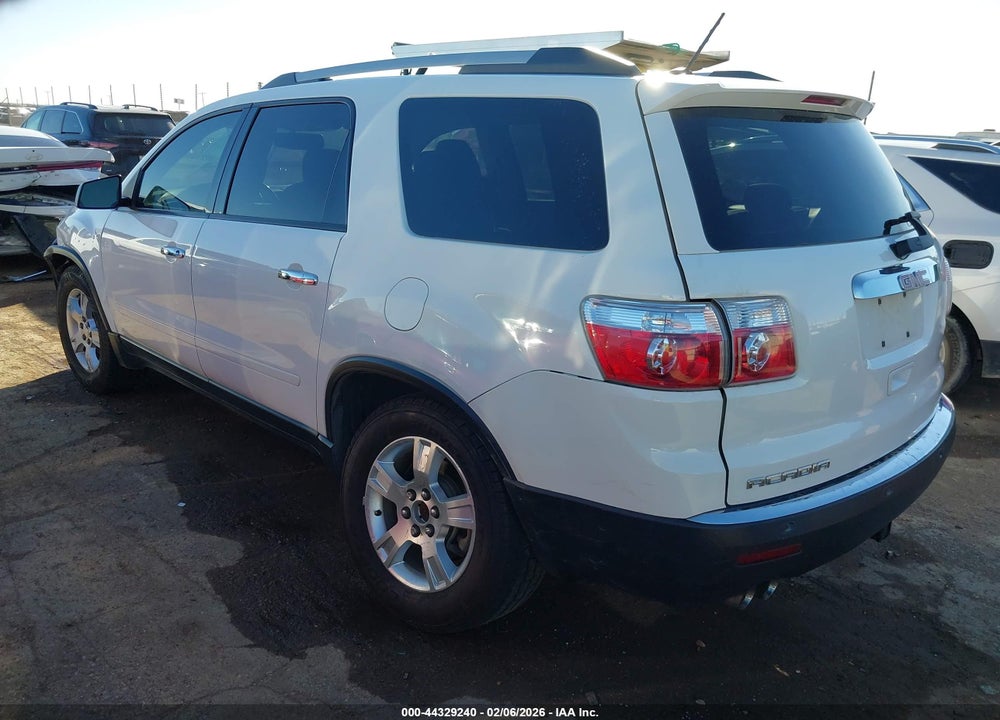 2012 GMC ACADIA SLE VIN: 1GKKRPED6CJ310871