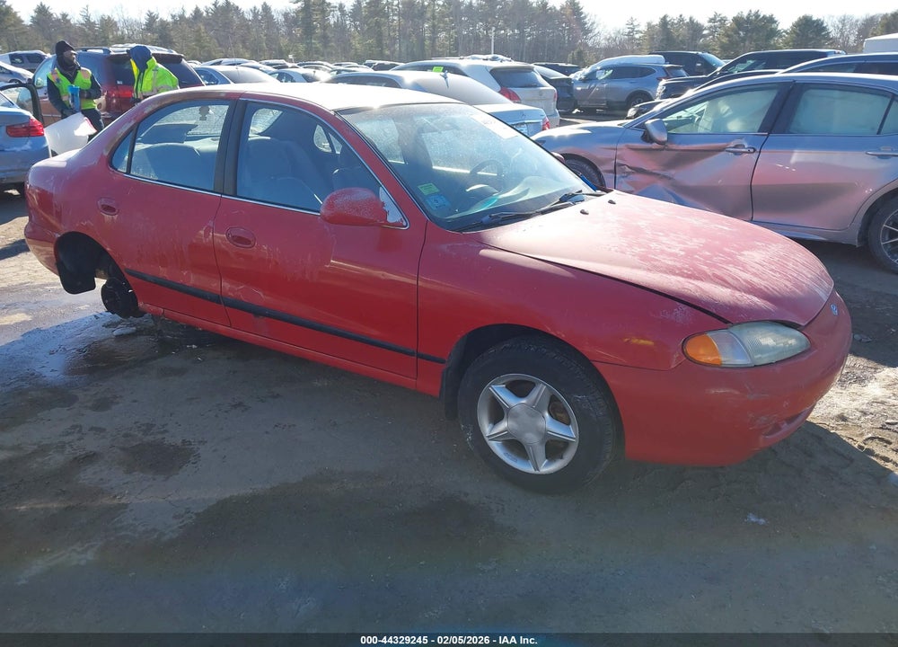 1997 HYUNDAI ELANTRA GLS VIN: KMHJF34M5VU491484