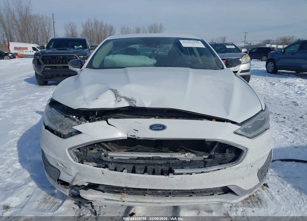 2019 FORD FUSION HYBRID SEL VIN: 3FA6P0MU8KR169209